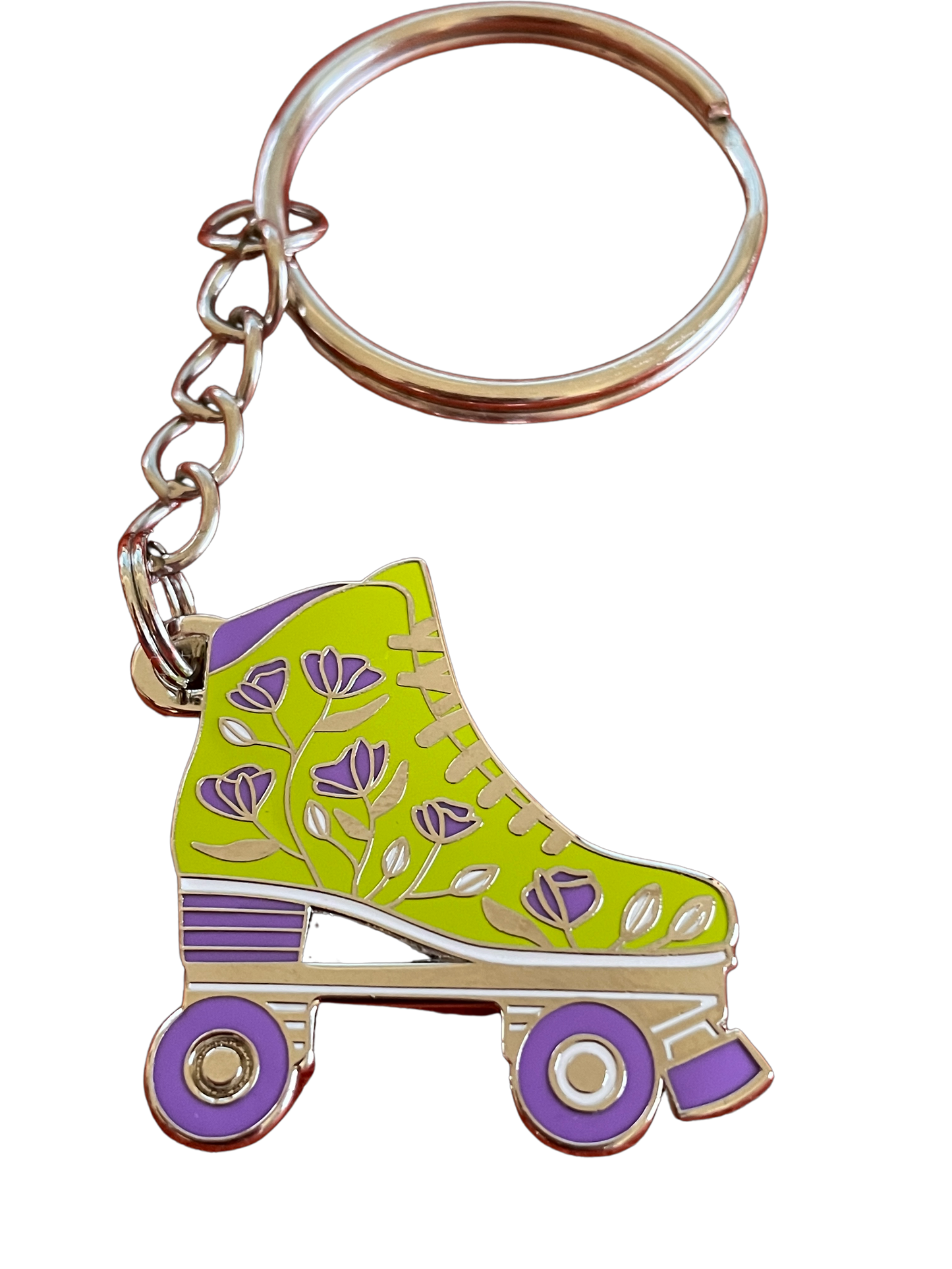 Roller Skate Charm Keychains