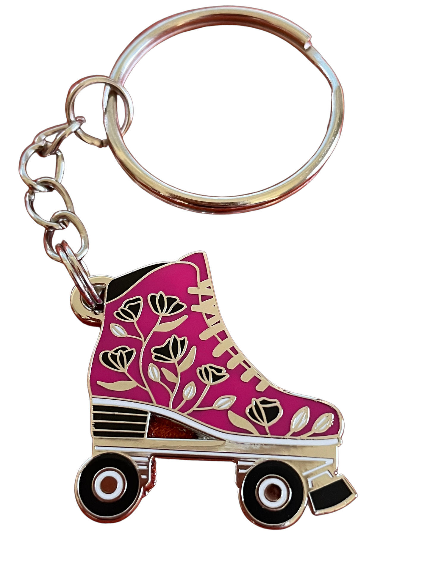 Roller Skate Charm Keychains