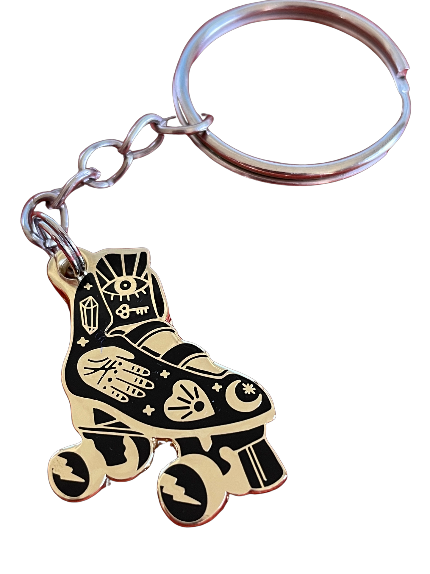 Roller Skate Charm Keychains