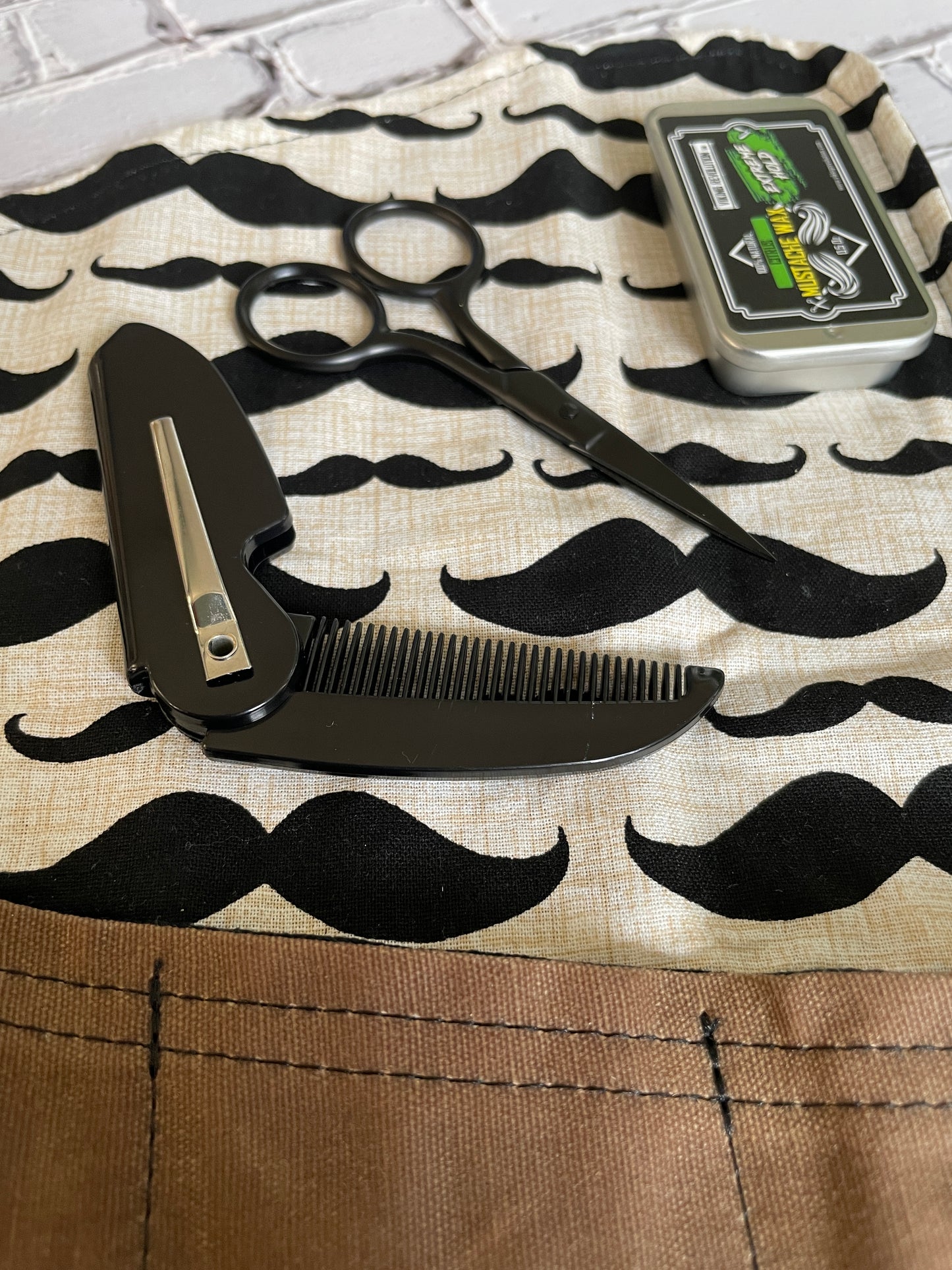 Mustache Grooming Kit