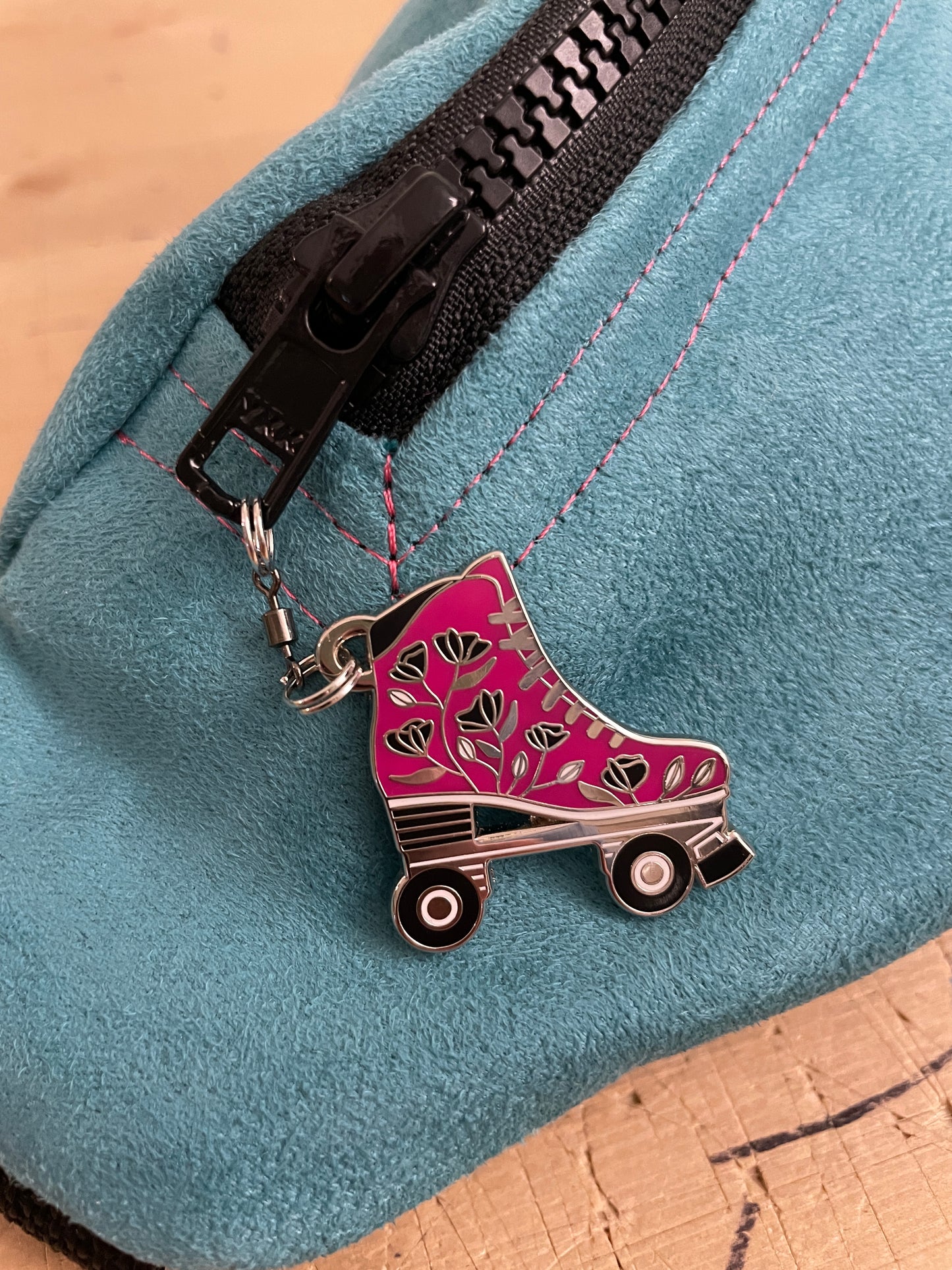 Roller Skate Charm Keychains