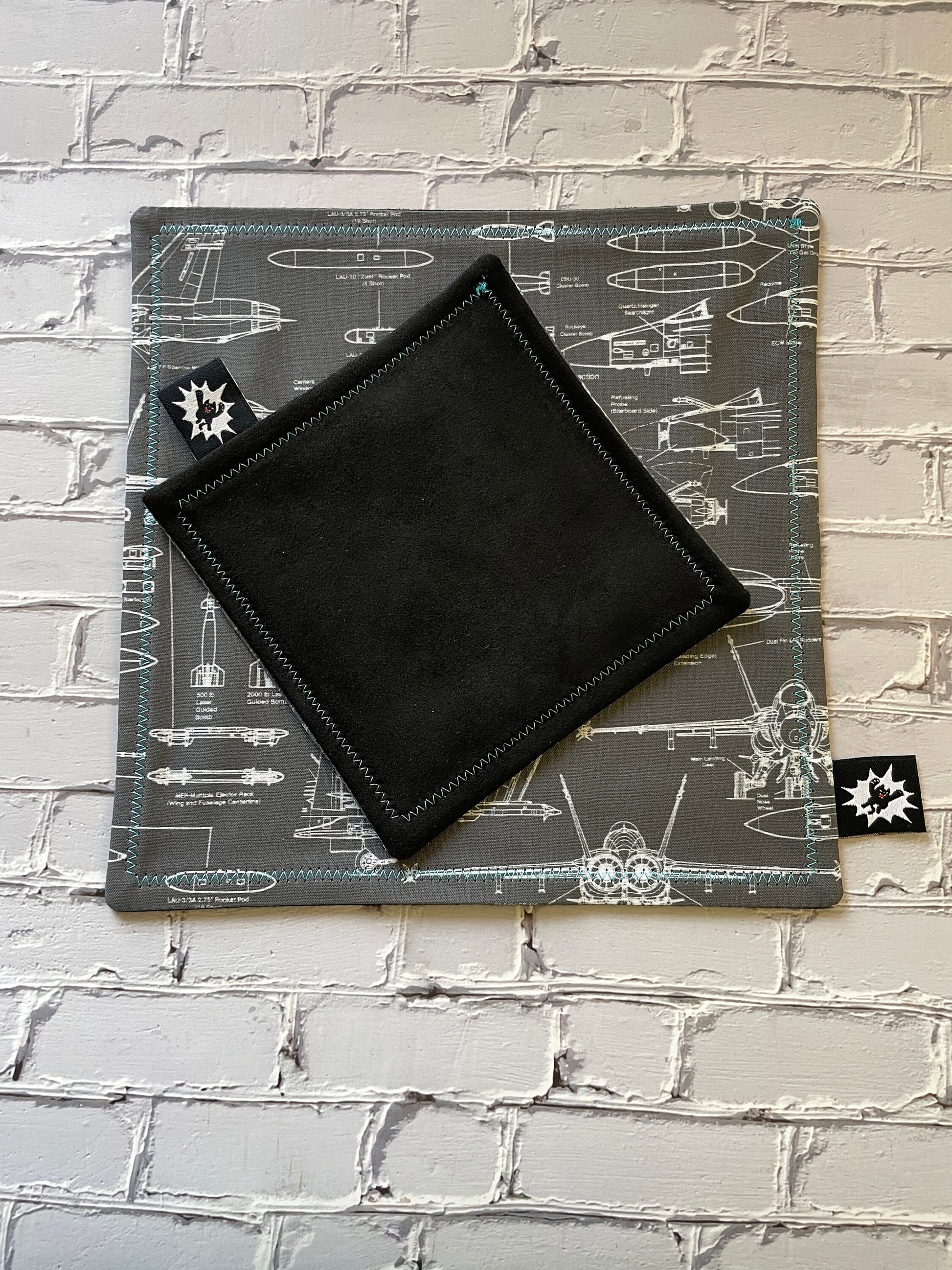 EDC Hank | Handkerchief for Every Day Carry | EDC Gear | Hank For EDC Organizer Pouch | Military Airforce | Paracord | Hornet Jet Fighter